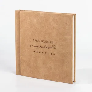 Fotolivro Premium com Capa em Suede