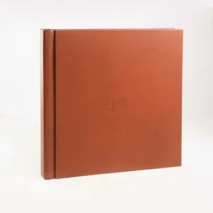 Fotolivro Premium em Couro Natural Personalizado